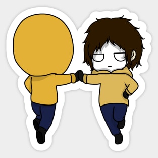 creepypasta proxy dance Sticker